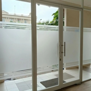 Jenis Sticker Sandblast Kantor